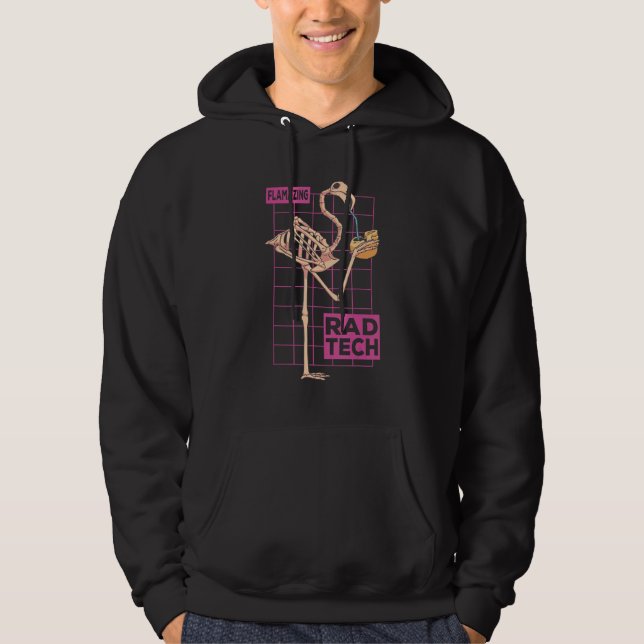 Sudadera Rad Tech X Ray Tech Flamingo Flamingo Radiographe (Anverso)