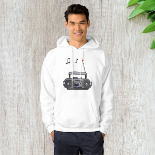 Sudadera Radio Plantando música Mens Hoodie