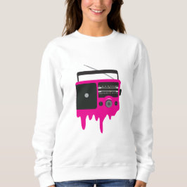 Sudadera Radio rosa de fusión