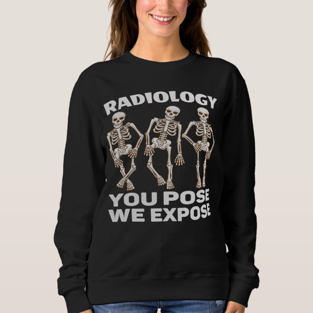 SUDADERA RADIOLOGÍA - PLANTEAMOS QUE EXPONEMOS. (Anverso)