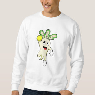 Sudadera Radish en jugador de balonmano con balonmano