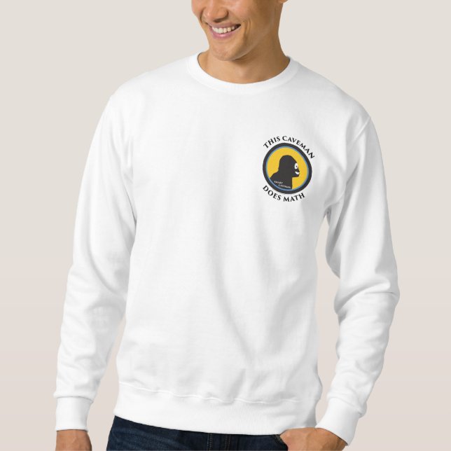 Sudadera Raglán de American Apparel: Hombre de las cavernas (Anverso)