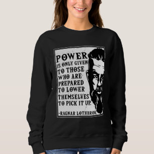 Sudadera Ragnar Lothbrok Vikings Cita Novedad Gráfico