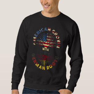 Sudadera Raíces alemanas estadounidenses alemanas