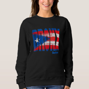 Sudadera Raíces Boricuas Orgullo de Puerto Rico PR Bronx Pu