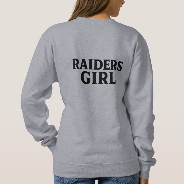 Sudadera Raiders Chica (Reverso)