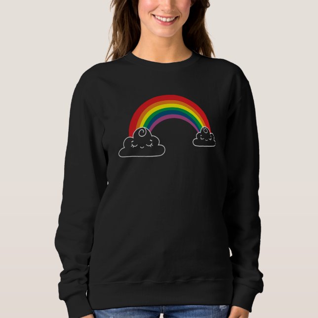 Sudadera Rainbow  Beautiful Colours (Anverso)