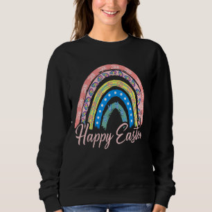Sudadera Rainbow Happy Easter Cute Easter Bunny Eggtin Hunt