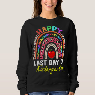Sudadera Rainbow Happy Last Day Of Kindergarten Stuid