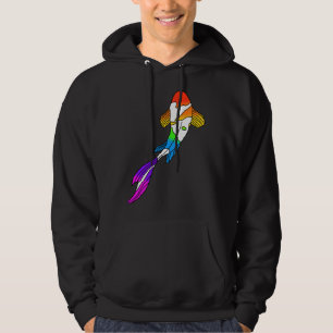Sudadera Rainbow Koi Fish