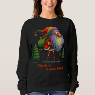 Sudadera Rainbow Santa Magic