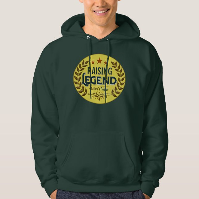 Sudadera Raising Legends – Mother’s Power Badge (Anverso)