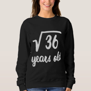 Sudadera Raíz Cuadrada De Niños De 36 Años
