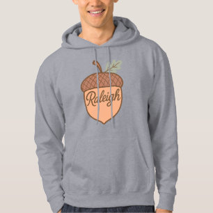 Sudadera Raleigh Acorn Emblem - Ciudad Retro de Carolina de