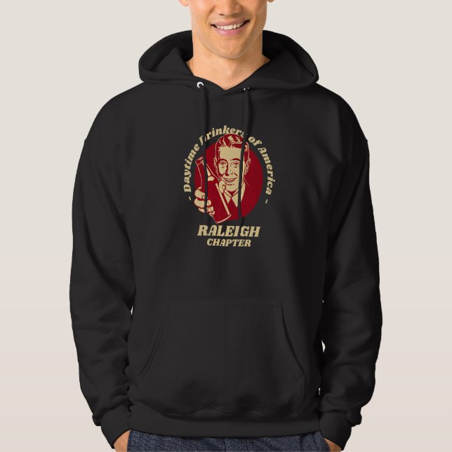 Sudadera Raleigh Chapter Drinkers Daytime Beer Brew Humor (Anverso)