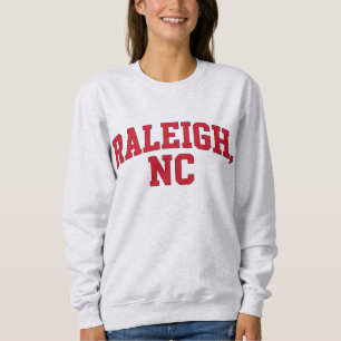 Sudadera Raleigh NC Varsity Block Letter Design - Ciudad au