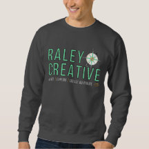 Raley Creativo Camisas sudorosas Gris Oscuras
