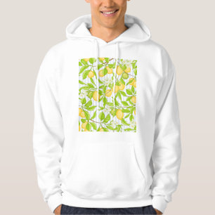 Sudadera Rama de árbol de limón: patrón sin soldadura a ray