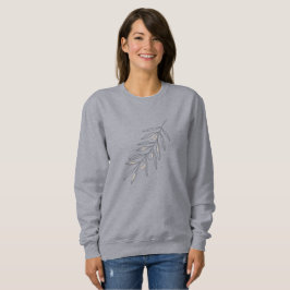 Sudadera Rama de hoja de olivo