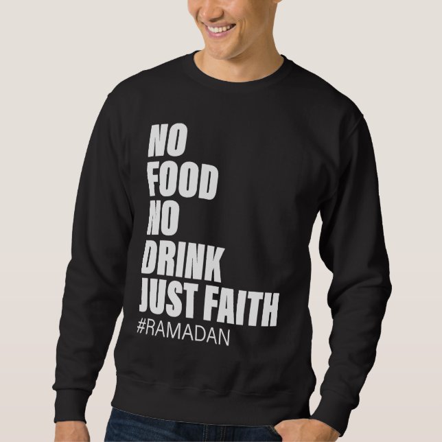 Sudadera Ramadan Kareem 2023 Islamic Fasting Outfit for Men (Anverso)