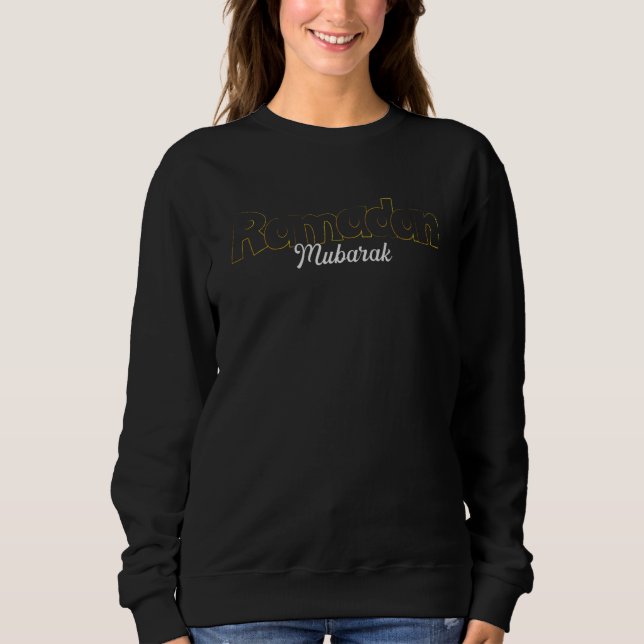 Sudadera Ramadán Kareem Ayuno Islámico Eid Islámico Ramadán (Anverso)