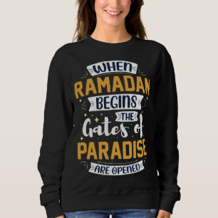 Sudadera Ramadán Kareem Ayuno Para Idea Islámica Musulmana