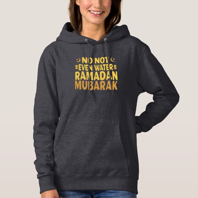 Sudadera Ramadan Moon Islam latir al musulmán creciente (Anverso)