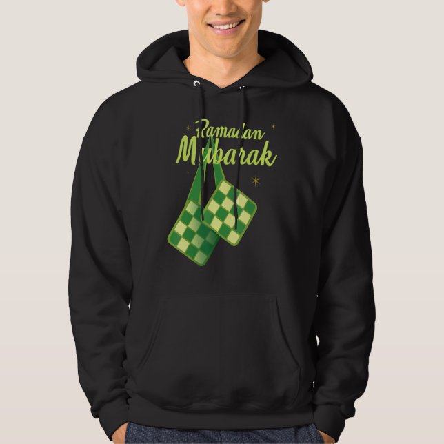 Sudadera Ramadán Muslin Islam Kareem Allah Eid Mubarak es (Anverso)