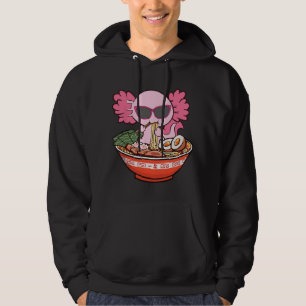 Sudadera Ramen Axolotl Kawaii Anime Comida Japonesa Chicas
