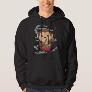 Sudadera Ramen Noodles Japoneses Dulce Mono come Ramen