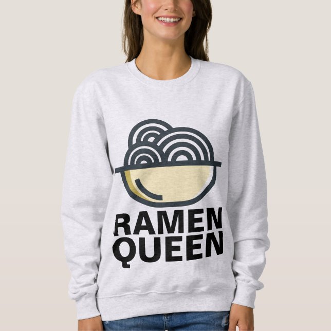 SUDADERA RAMEN QUEEN T-SHIRTS (Anverso)