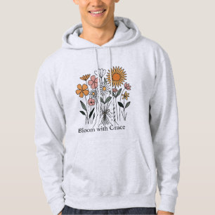 Sudadera Ramo de flores silvestres Impresión de arte floral
