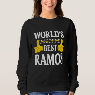 Sudadera Ramos Surname Funny Team Family Apellido World