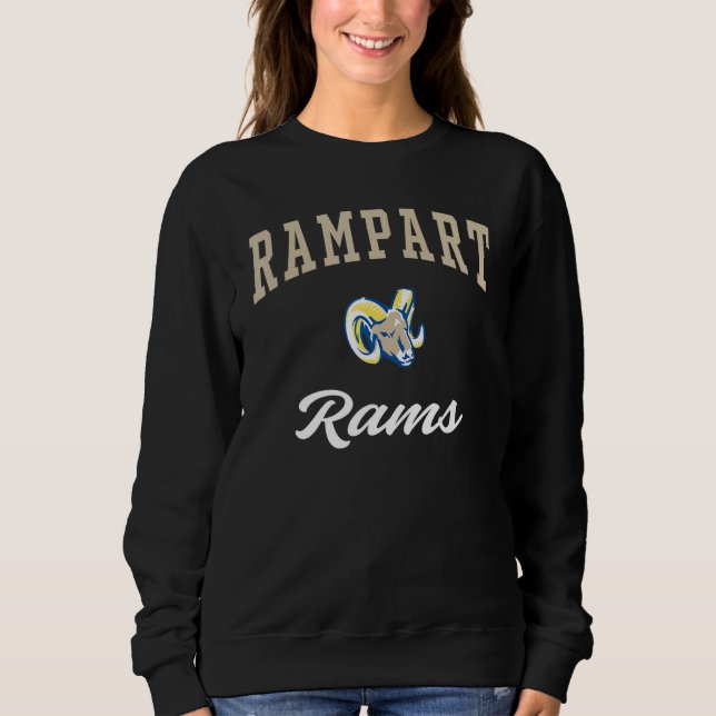 Sudadera Rampart High School Rams (Anverso)