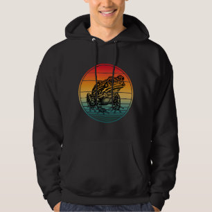 Sudadera Rana Anfibio Sapo Retro Vintage