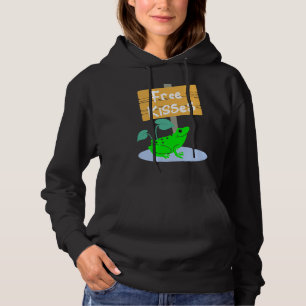 Sudadera Rana Bonita Ofreciendo Besos Gratis