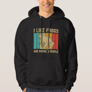 Sudadera Rana Bonita Para Amante De Sapos Hombres Mujeres A