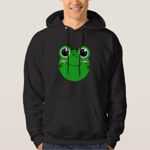 Sudadera Rana Cara Verdadera Toad Anfibio Froggy Verde Tadp