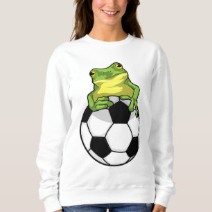 Sudadera Rana con bola de fútbol