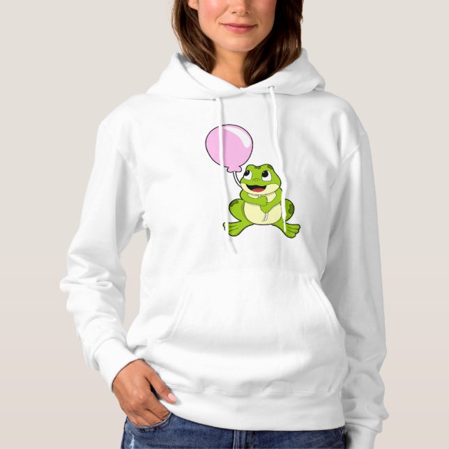 Sudadera Rana con globo (Anverso)