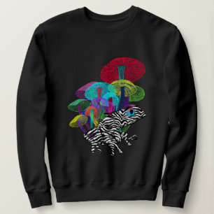 Sudadera Rana con hongos en estilo Neon