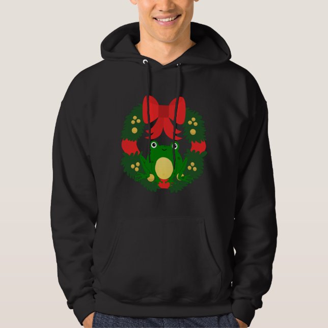 Sudadera Rana de cortos Navidades (Anverso)