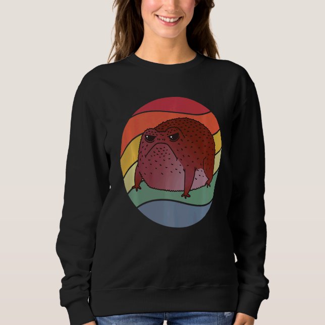 Sudadera Rana de lluvia vintage (Anverso)