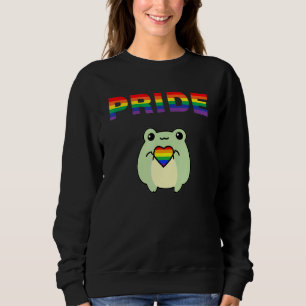 Sudadera Rana De Orgullo Cute Lgbt