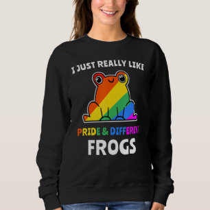 Sudadera Rana del orgullo gay LGBT LGBTQ 3