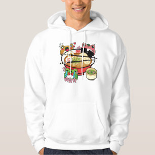 Sudadera Rana Dramática de Ramen - Tiempo de Té Floral Kawa