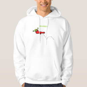 Sudadera Rana dulce en un personalizado de salto de calcetí