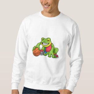 Sudadera Rana en deportes con baloncesto