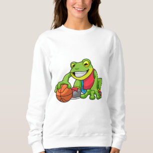 Sudadera Rana en deportes con baloncesto