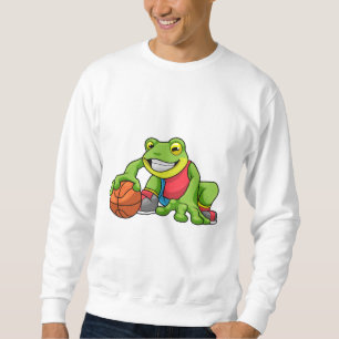 Sudadera Rana en deportes con baloncesto